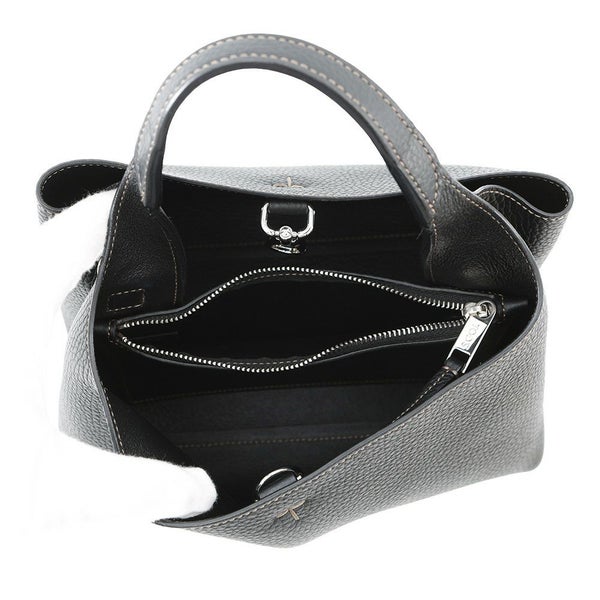 トッズ ハンドバッグ ロンハーマンコラボ マイクロバッグ レザー 4011100175 TOD'S 2way 黒