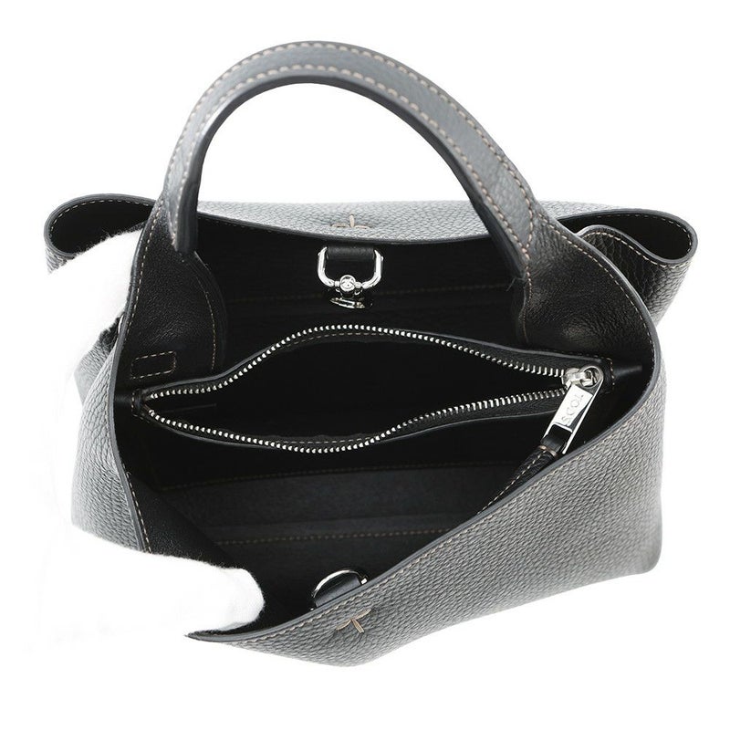 トッズ ハンドバッグ ロンハーマンコラボ マイクロバッグ レザー 4011100175 TOD'S 2way 黒