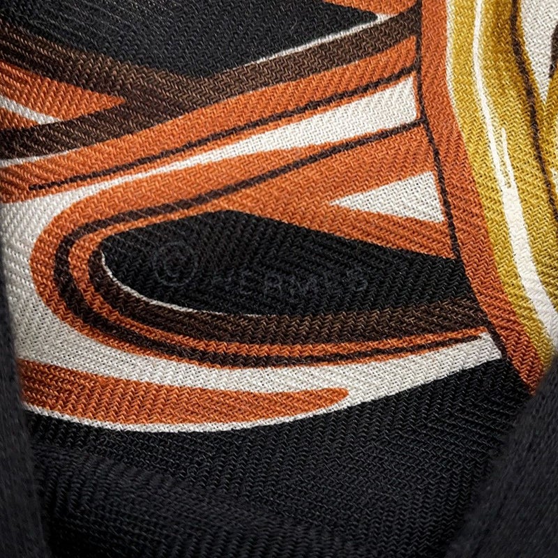 エルメス ストール カレ140 カレジェアン ブリッド・ドゥ・ガラ・アップリケ ピケ 2023春夏