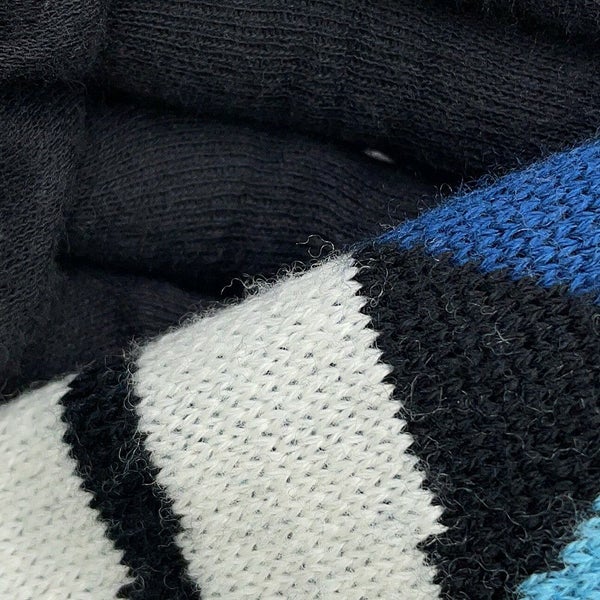 エルメス カーディガン MORS A JOUETS 馬銜 ウール レディースサイズ36 HERMES 黒