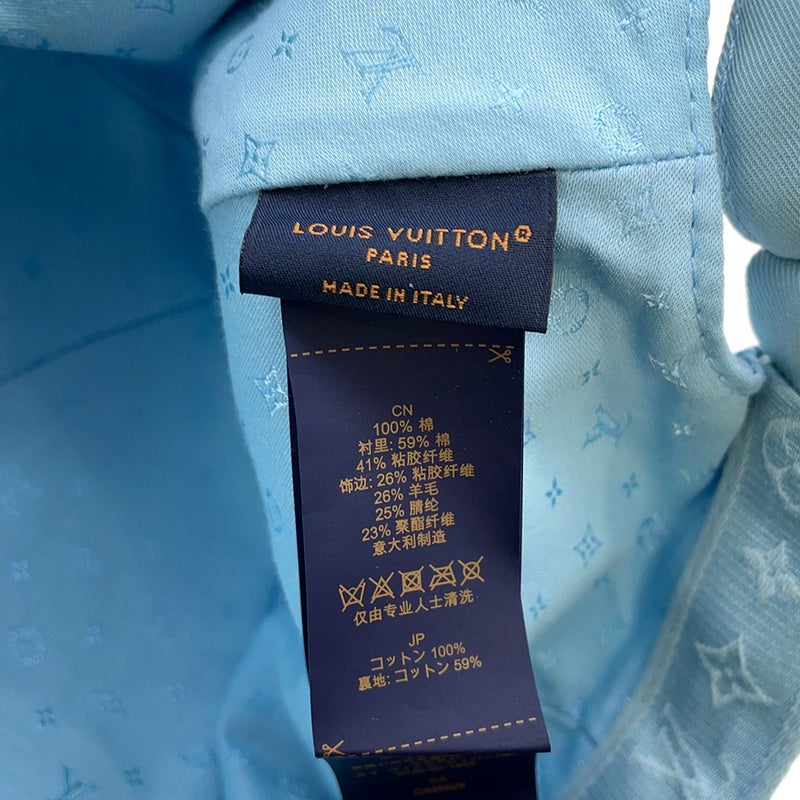 ルイヴィトン キャップ LVシグネチャー コットン サイズM M7318M LOUIS VUITTON 帽子