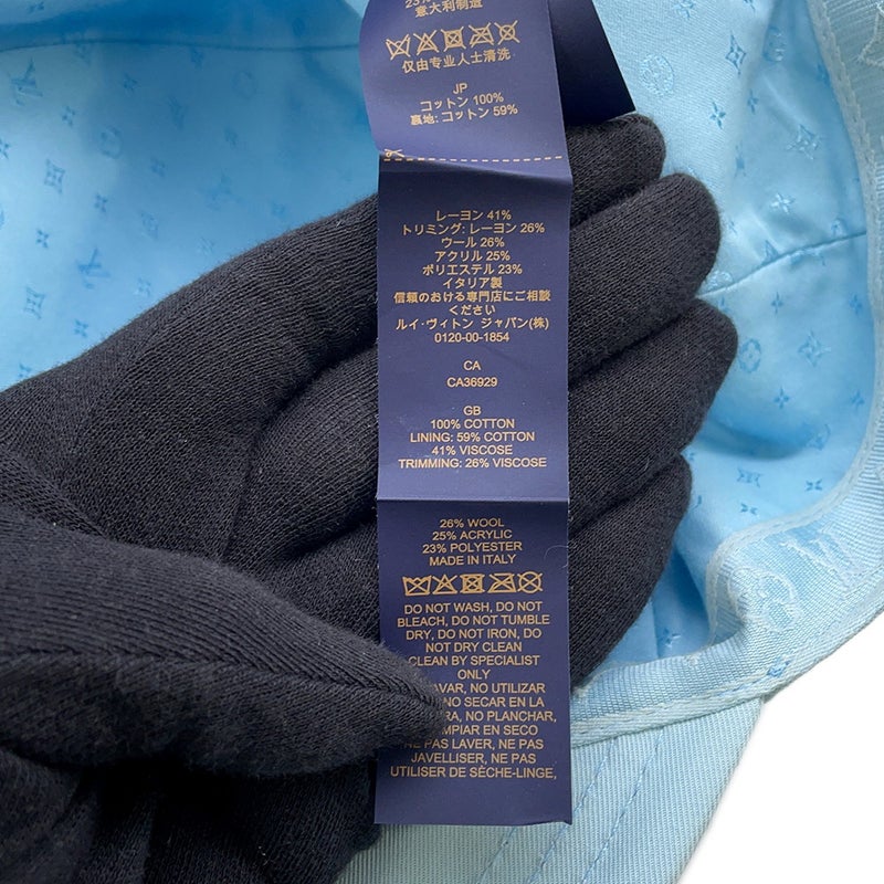ルイヴィトン キャップ LVシグネチャー コットン サイズM M7318M LOUIS VUITTON 帽子