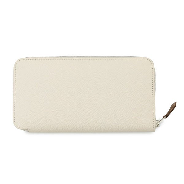 エルメス 長財布 アザップロング シルクイン ナタ/シルバー金具 エプソン U刻印 HERMES 財布