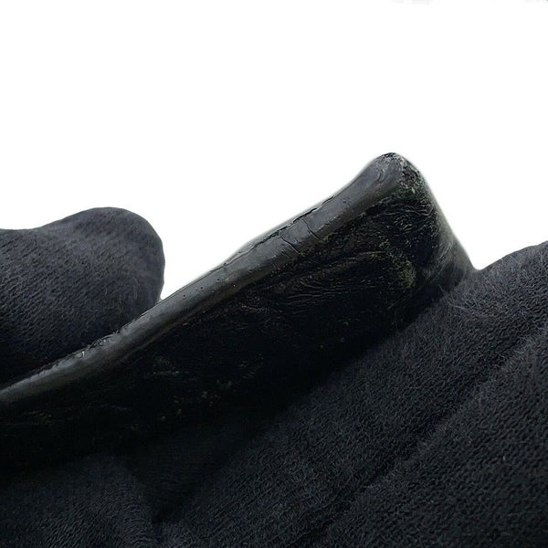 サンローランパリ クラッチバッグ クロコ型押しレザー 378261 SAINT LAURENT PARIS 黒
