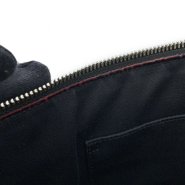 サンローランパリ クラッチバッグ クロコ型押しレザー 378261 SAINT LAURENT PARIS 黒