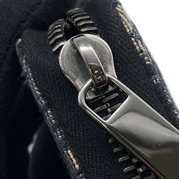 クリスチャン・ディオール 長財布 オブリーク ラウンドファスナー ロングウォレット キャンバス Christian Dior 財布