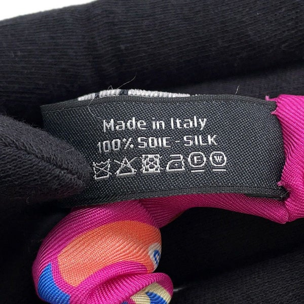 シャネル シュシュ スカーフ セット ココマーク チェーンモチーフ シルク CHANEL リボン ヘアアクセサリー ノベルティ