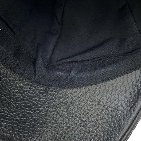 ルイヴィトン キャップ モノグラム・シャドウ サイズ58 MP2880 LOUIS VUITTON 帽子 黒