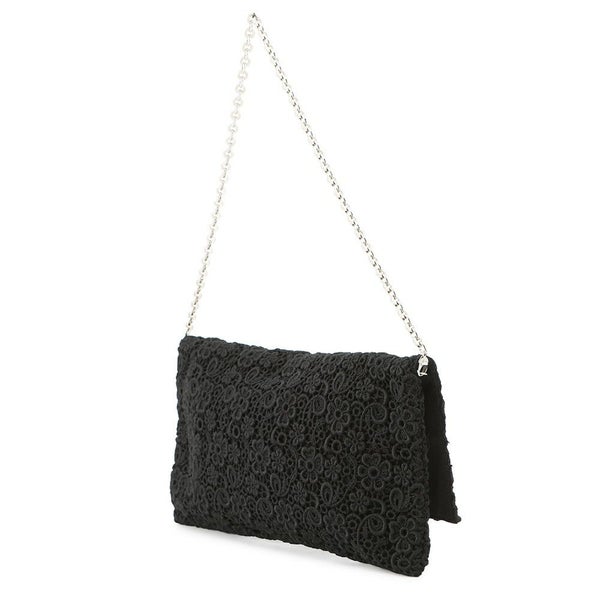 サルヴァトーレ・フェラガモ ショルダーバッグ ヴァラリボン フラワー 21D064 Ferragamo 黒