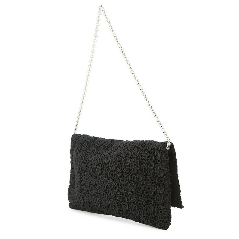 サルヴァトーレ・フェラガモ ショルダーバッグ ヴァラリボン フラワー 21D064 Ferragamo 黒