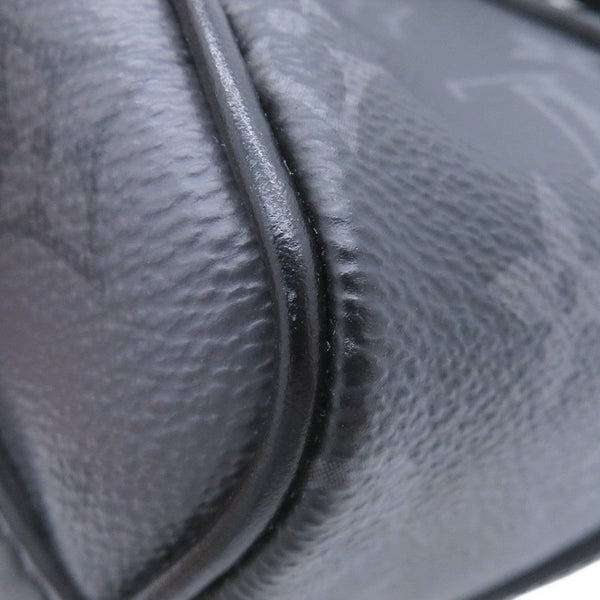 ルイヴィトン ハンドバッグ モノグラム・エクリプス リバース キーポル・バンドリエール 25 M46271 2way ショルダーバッグ 黒