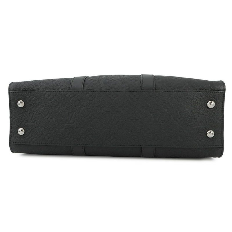 ルイヴィトン トートバッグ モノグラム・トリヨンレザー サックプラ 24H M24786 ヴィトン バッグ 2way ショルダー ブラック 黒