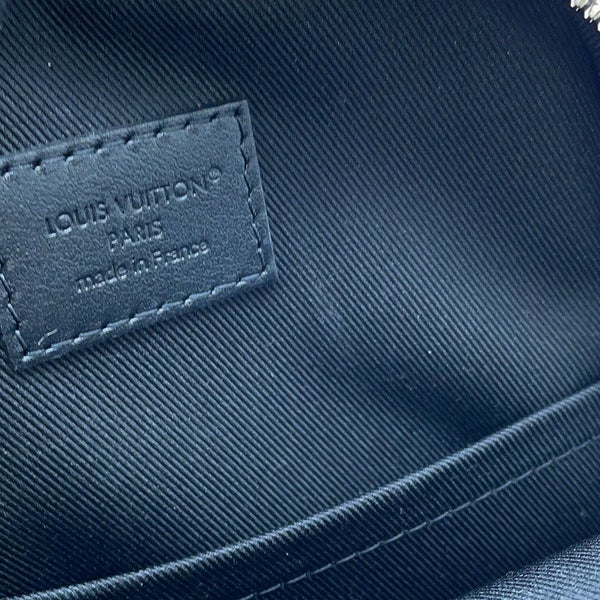 ルイヴィトン ボディバッグ モノグラム・エクリプス アヴェニュー・スリングバッグPM M47137 ブラック 黒 メンズ