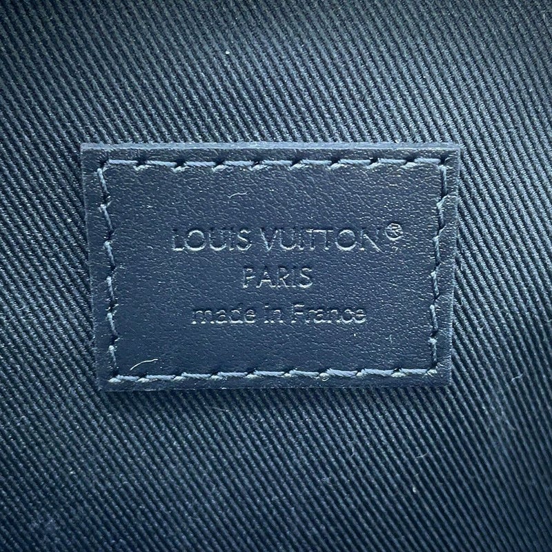 ルイヴィトン ボディバッグ モノグラム・エクリプス アヴェニュー・スリングバッグPM M47137 ブラック 黒 メンズ