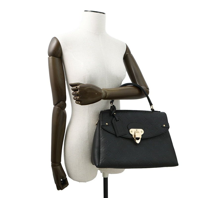 ルイヴィトン ハンドバッグ モノグラム・アンプラント ジョルジュMM M53944 LOUIS VUITTON ヴィトン 2way ブラック 黒