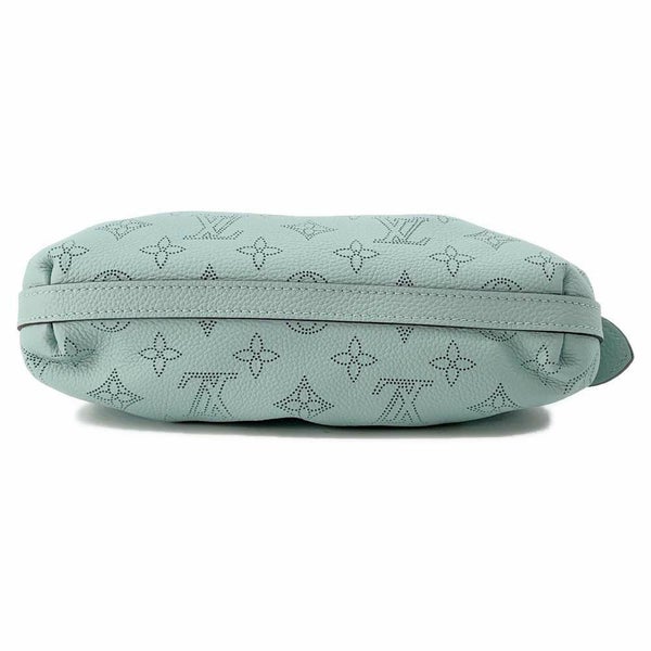 ルイヴィトン ショルダーバッグ モノグラム・マヒナ スカラ・ミニ M80094 ブルー