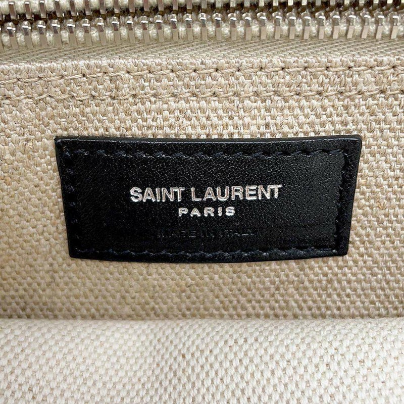 サンローランパリ トートバッグ リヴゴーシュ キャンバス 617481 SAINT LAURENT PARIS 黒