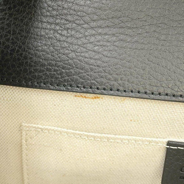 グッチ ハンドバッグ バンブー ディオニュソス ミディアム レザー 448075 2wayショルダーバッグ 黒