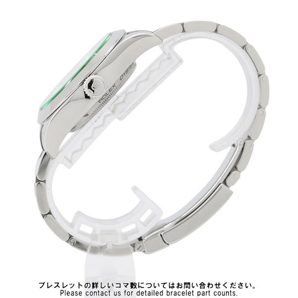 ロレックス ミルガウス グリーンガラス ランダムシリアル ルーレット 116400GV ROLEX 腕時計 Zブルー文字盤