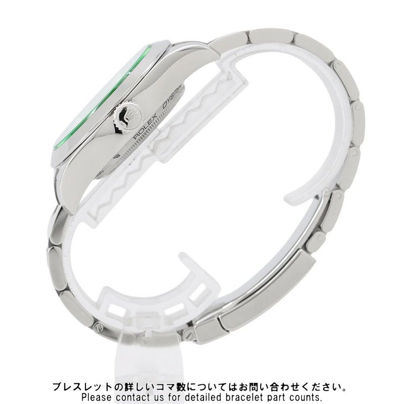 ロレックス ミルガウス グリーンガラス ランダムシリアル ルーレット 116400GV ROLEX 腕時計 Zブルー文字盤