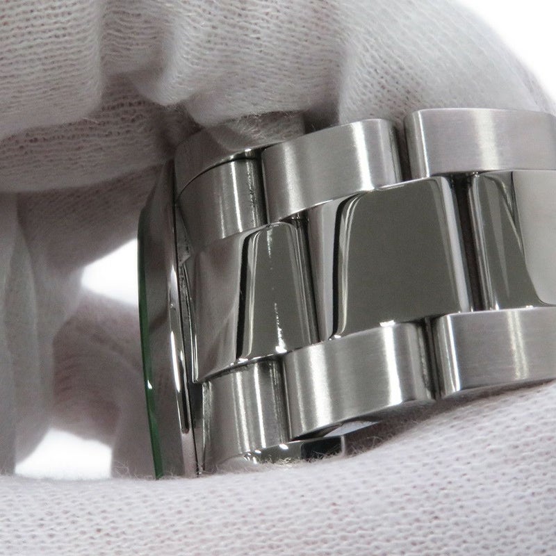 ロレックス ミルガウス グリーンガラス ランダムシリアル ルーレット 116400GV ROLEX 腕時計 Zブルー文字盤