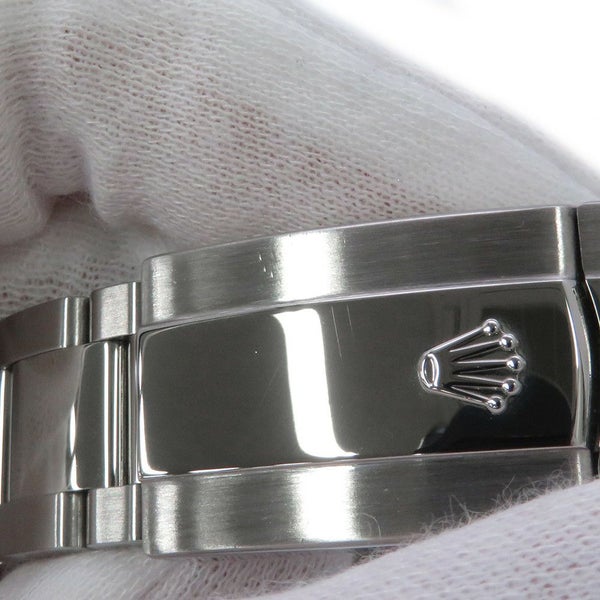 ロレックス ミルガウス グリーンガラス ランダムシリアル ルーレット 116400GV ROLEX 腕時計 Zブルー文字盤