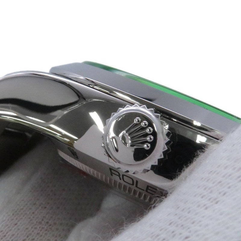 ロレックス ミルガウス グリーンガラス ランダムシリアル ルーレット 116400GV ROLEX 腕時計 Zブルー文字盤