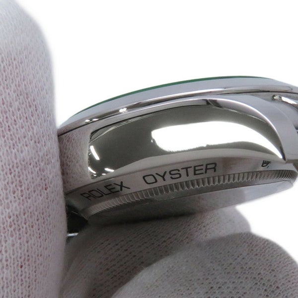 ロレックス ミルガウス グリーンガラス ランダムシリアル ルーレット 116400GV ROLEX 腕時計 Zブルー文字盤