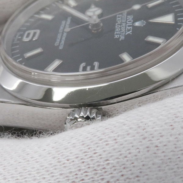 ロレックス エクスプローラー1 A番 14270 ROLEX 腕時計 黒文字盤