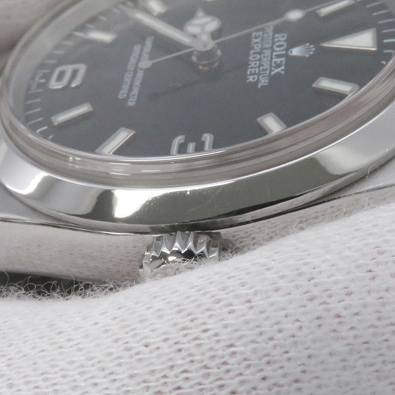 ロレックス エクスプローラー1 A番 14270 ROLEX 腕時計 黒文字盤