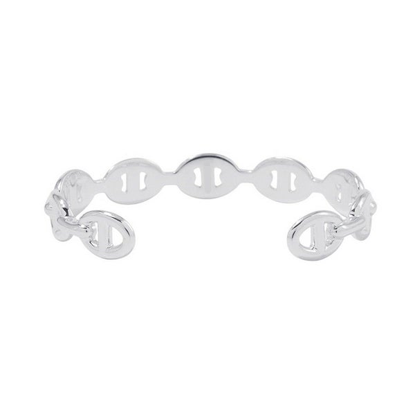 エルメス ブレスレット シェーヌダンクル アンシェネ バングル SV925シルバー サイズSH HERMES バングル