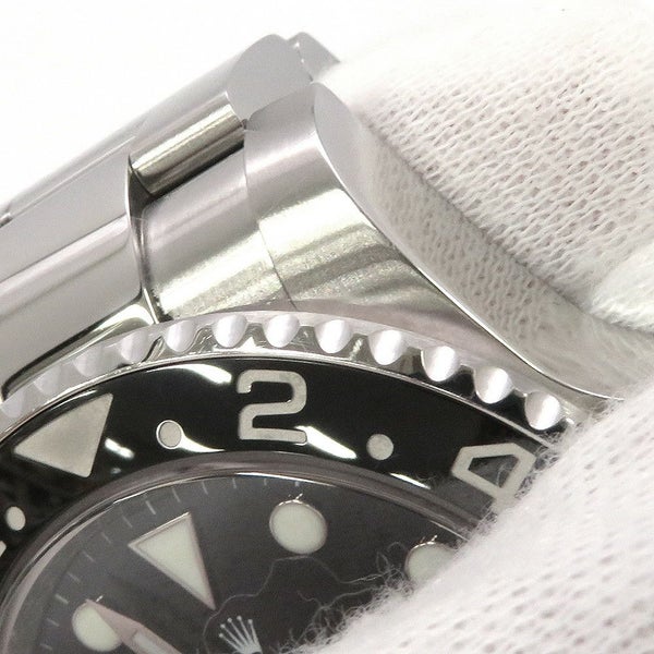 ロレックス GMTマスター2 デイト M番 116710LN ROLEX 腕時計 黒文字盤
