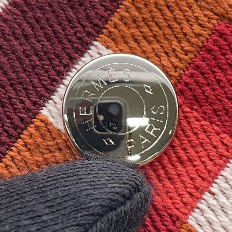 エルメス ポーチ ブリッド・ア・ブラックPM オカレ フォーヴ/シルバー金具 ウール HERMES ポーチ