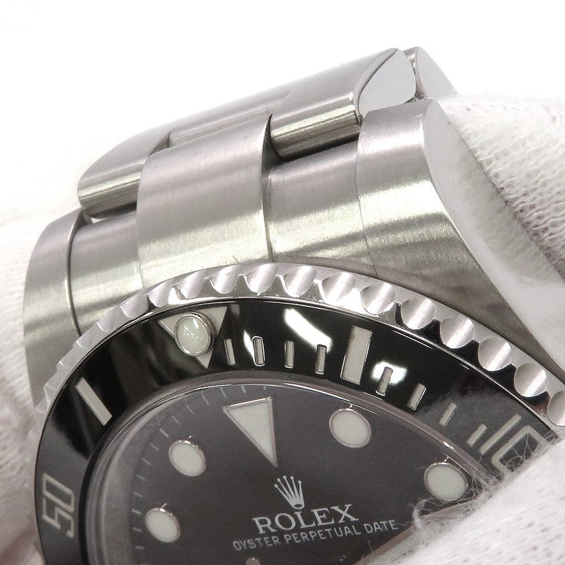 ロレックス サブマリーナ デイト ランダムシリアル ルーレット 116610LN ROLEX 腕時計 ウォッチ　黒文字盤