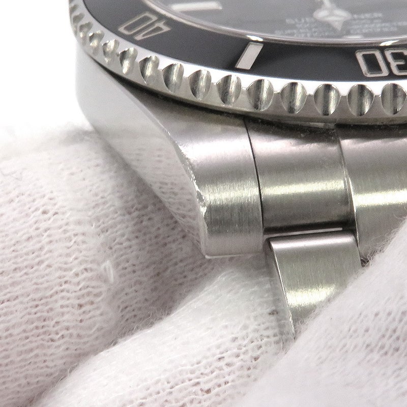 ロレックス サブマリーナ デイト ランダムシリアル ルーレット 116610LN ROLEX 腕時計 ウォッチ　黒文字盤