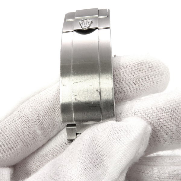 ロレックス サブマリーナ デイト ランダムシリアル ルーレット 116610LN ROLEX 腕時計 ウォッチ　黒文字盤