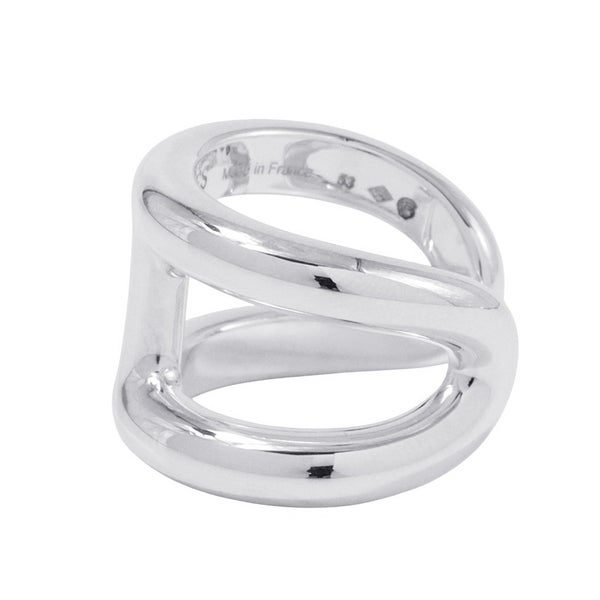 エルメス リング オスモズGM Osmose SV925シルバー リングサイズ53 HERMES ジュエリー 指輪