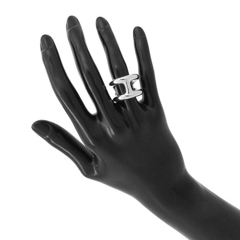 エルメス リング オスモズGM Osmose SV925シルバー リングサイズ53 HERMES ジュエリー 指輪