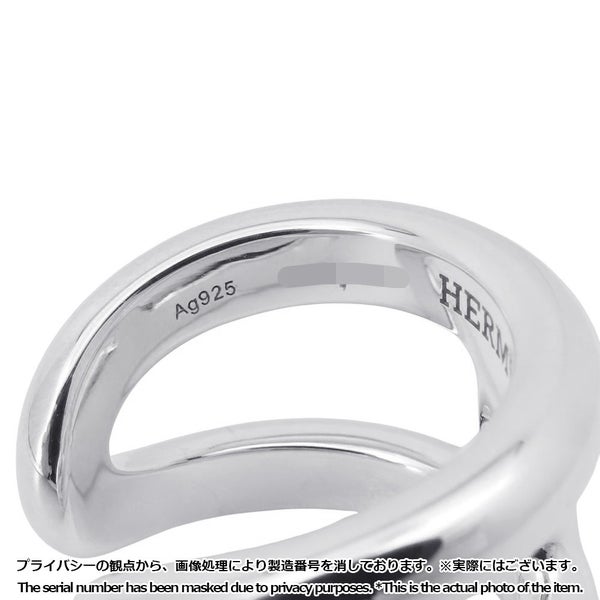 エルメス リング オスモズGM Osmose SV925シルバー リングサイズ53 HERMES ジュエリー 指輪