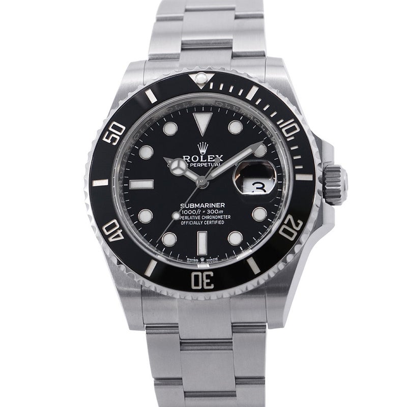 ロレックス サブマリーナ デイト ランダムシリアル ルーレット 126610LN  ROLEX 腕時計 黒文字盤