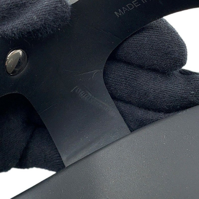 プラダ サンダル クロスサンダル ラバー メンズサイズ8 2X3118 PRADA 靴 黒