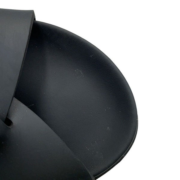 プラダ サンダル クロスサンダル ラバー メンズサイズ8 2X3118 PRADA 靴 黒