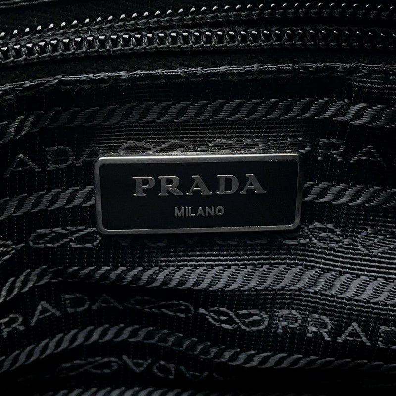 プラダ ショルダーバッグ トライアングルロゴ ナイロン VA0563 PRADA バッグ 黒