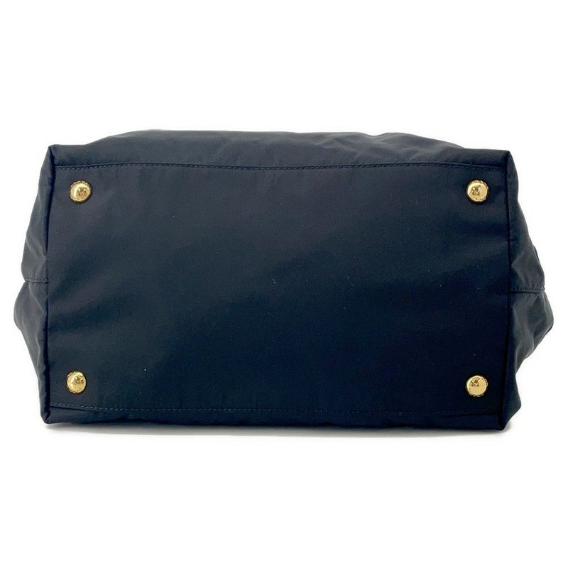 プラダ ハンドバッグ リボン ロゴ ナイロン BN1601 PRADA バッグ 黒