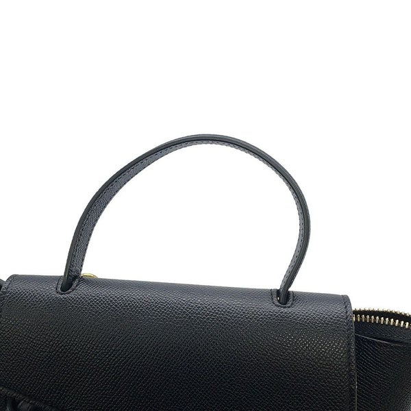 セリーヌ ハンドバッグ ベルトバッグ ナノ カーフレザー 189003 CELINE 2wayショルダー 黒