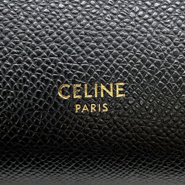 セリーヌ ハンドバッグ ベルトバッグ ナノ カーフレザー 189003 CELINE 2wayショルダー 黒