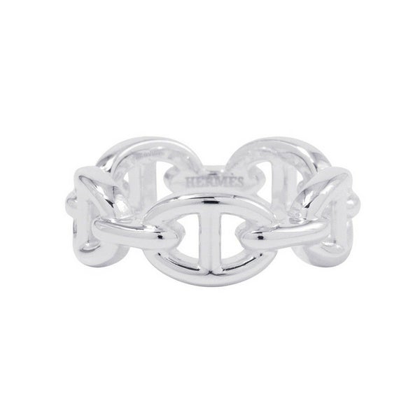 エルメス リング シェーヌダンクル アンシェネPM Enchainee SV925シルバー リングサイズ51 HERMES ジュエリー