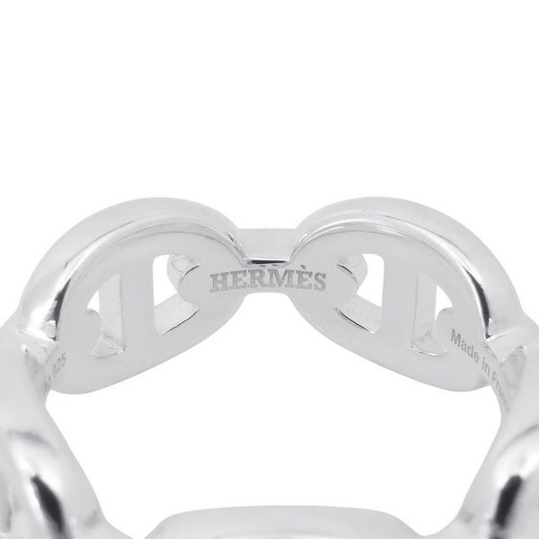 エルメス リング シェーヌダンクル アンシェネPM Enchainee SV925シルバー リングサイズ51 HERMES ジュエリー