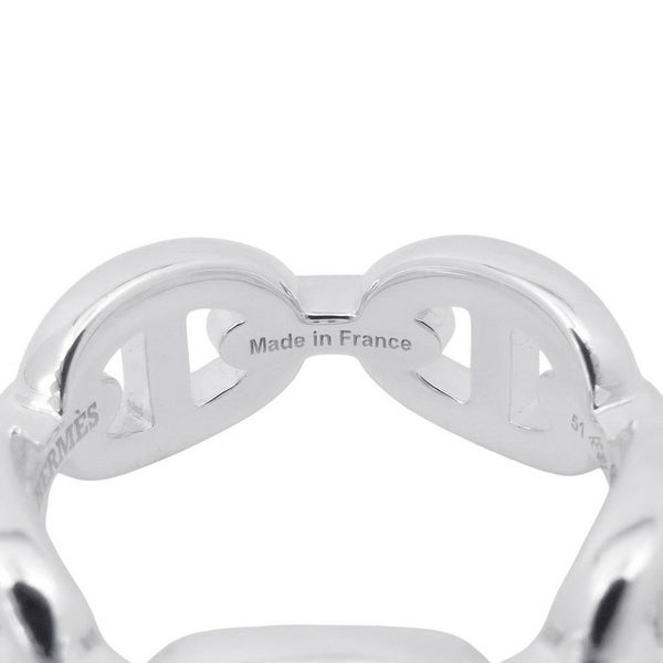 エルメス リング シェーヌダンクル アンシェネPM Enchainee SV925シルバー リングサイズ51 HERMES ジュエリー