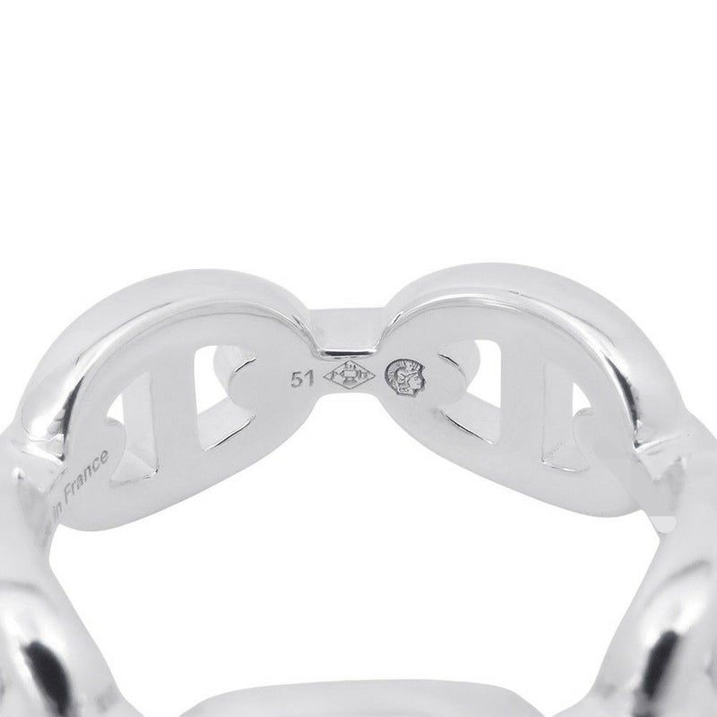 エルメス リング シェーヌダンクル アンシェネPM Enchainee SV925シルバー リングサイズ51 HERMES ジュエリー